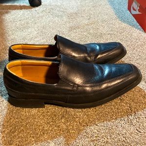 Black Slip on Dress Shoes